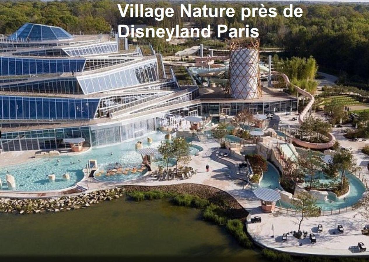 Les Nympheas, Appart Au Calme Et Grand Jardin A 15 Min De Disneyland, Crecy-la-Chapelle Eksteriør bilde