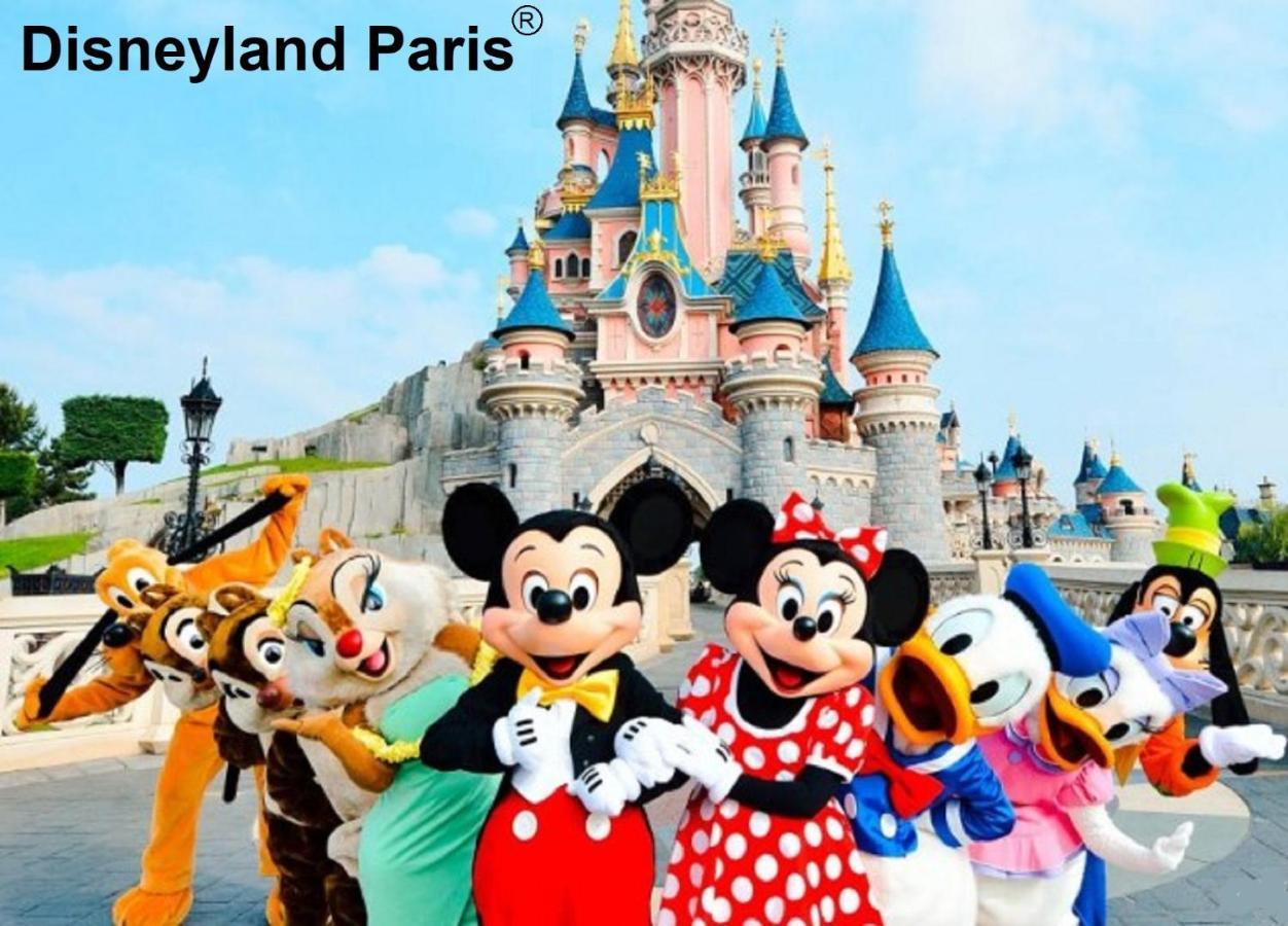 Les Nympheas, Appart Au Calme Et Grand Jardin A 15 Min De Disneyland, Crecy-la-Chapelle Eksteriør bilde