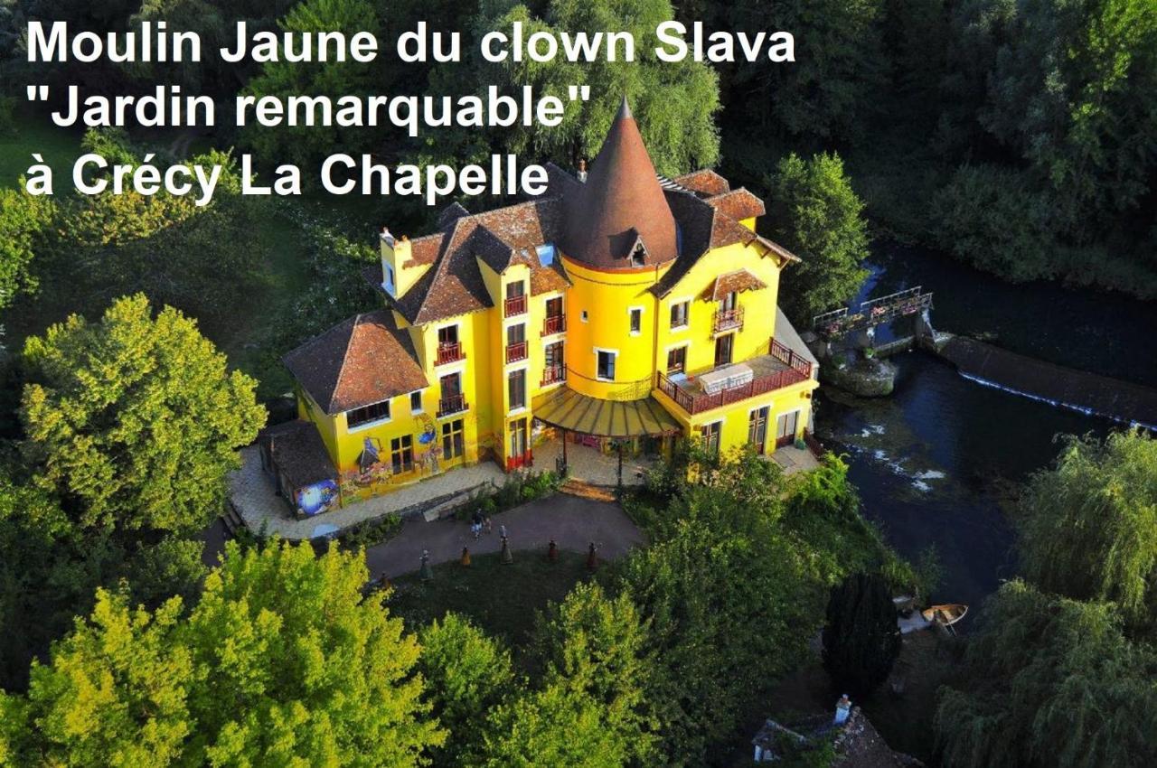 Les Nympheas, Appart Au Calme Et Grand Jardin A 15 Min De Disneyland, Crecy-la-Chapelle Eksteriør bilde