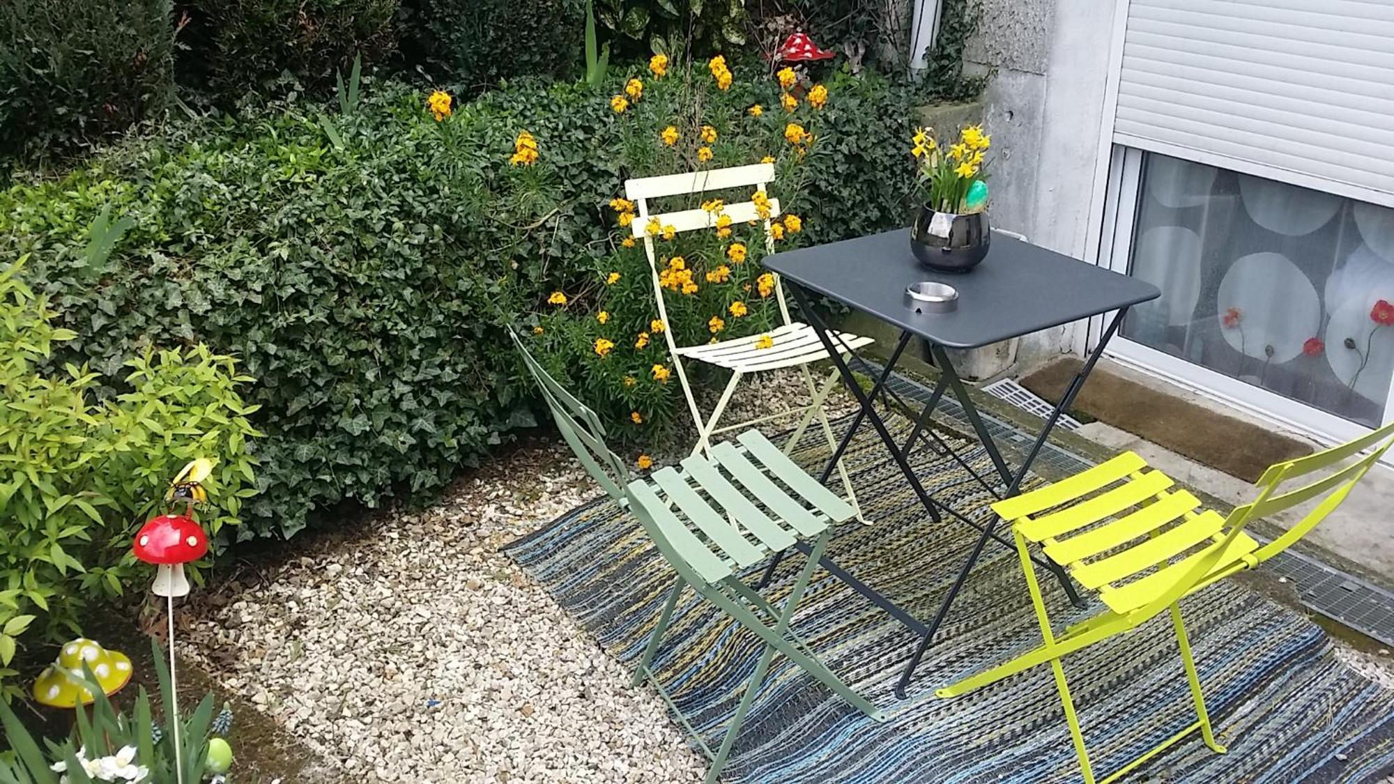 Les Nympheas, Appart Au Calme Et Grand Jardin A 15 Min De Disneyland, Crecy-la-Chapelle Eksteriør bilde